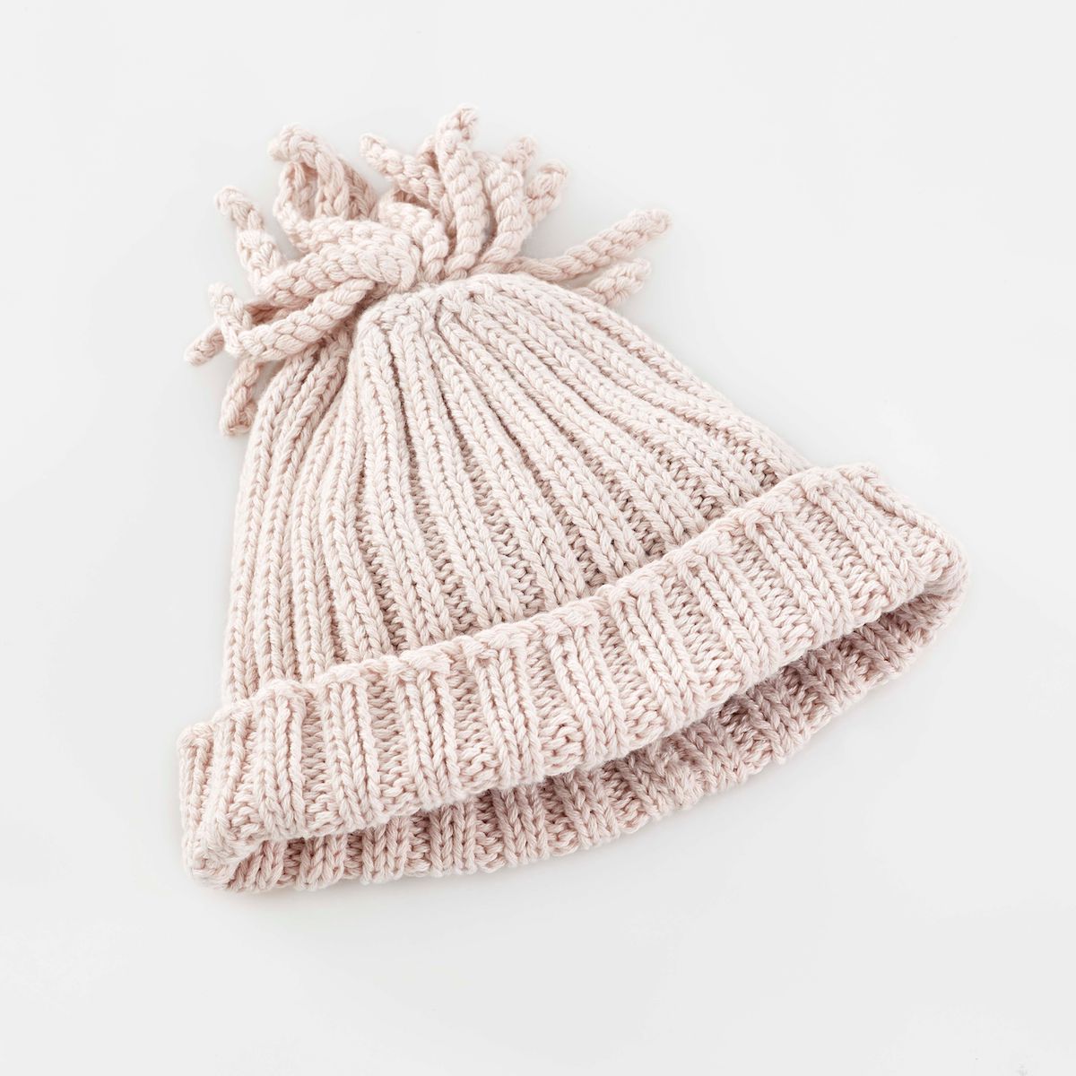 Babymütze Beige (0-6 Monate)