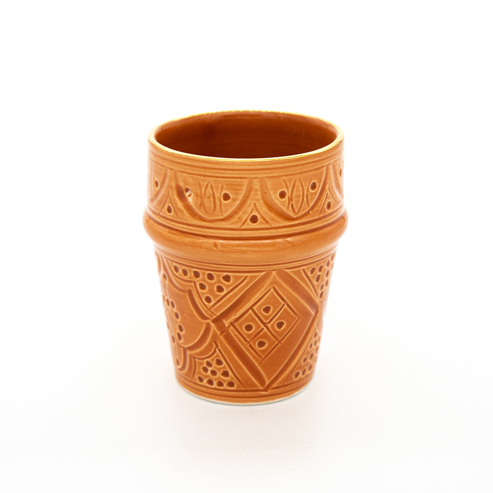 Keramik Becher - Terrakotta