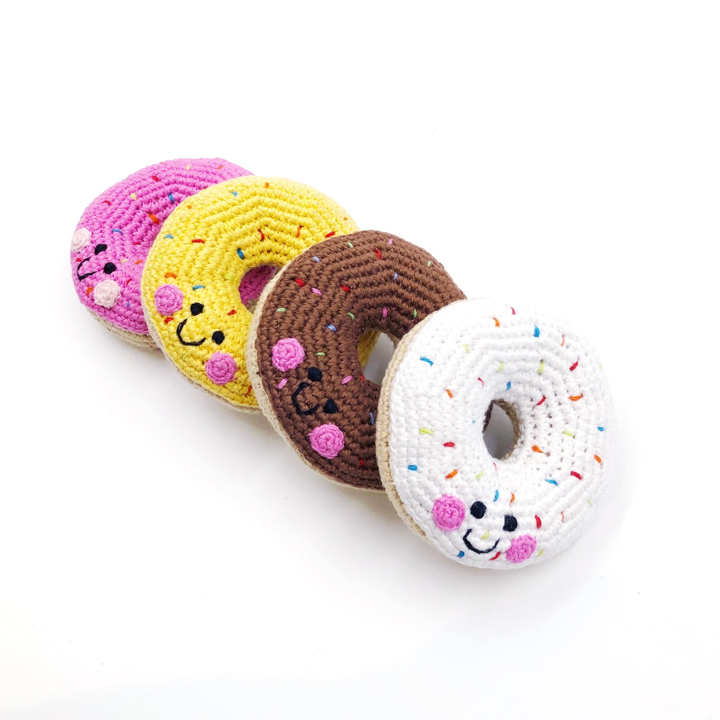 Rassel - Friendly Donut Gelb