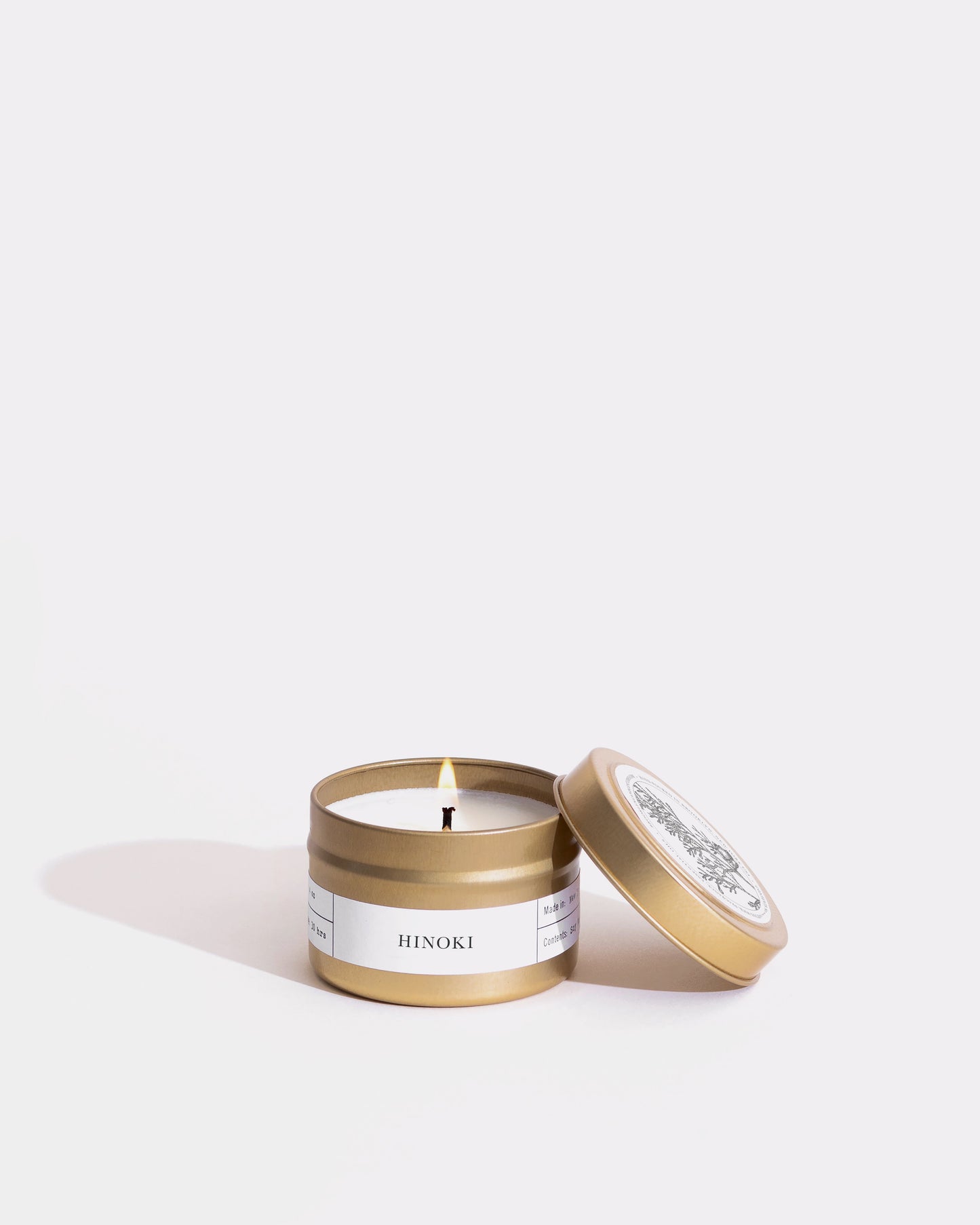 Duftkerze - Hinoki Gold Travel