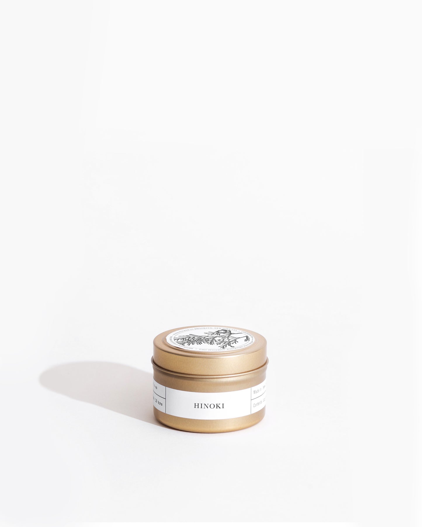 Duftkerze - Hinoki Gold Travel