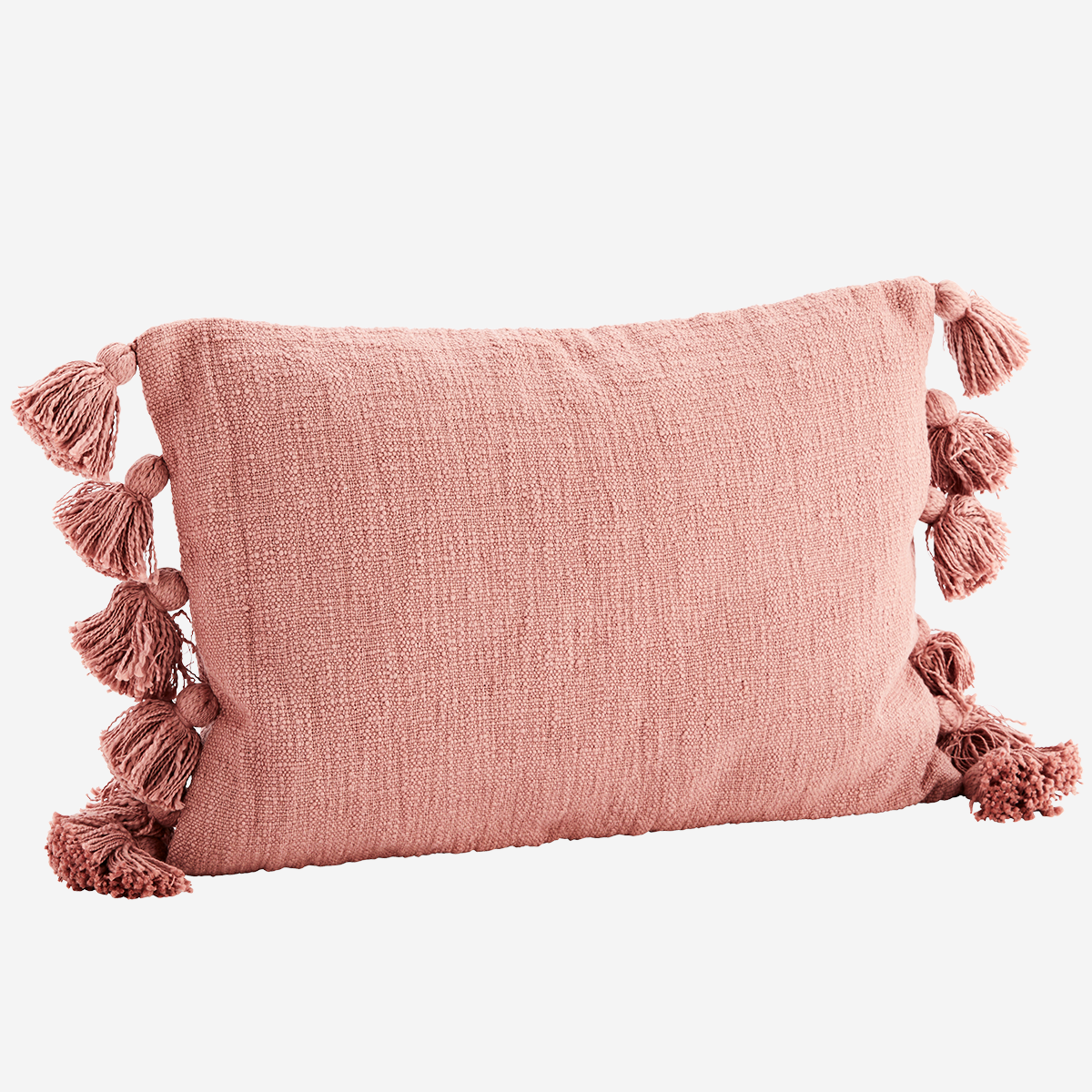 Kissen - Quasten Rosa