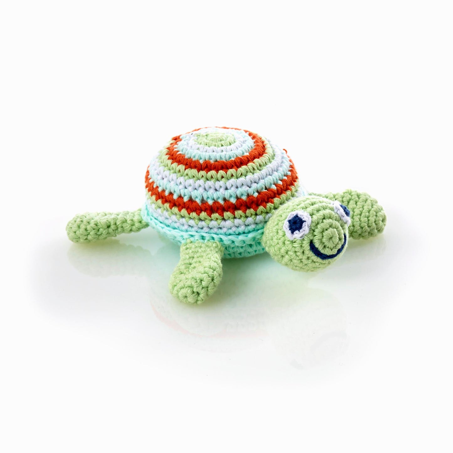 Rassel - Schildkröte Grün