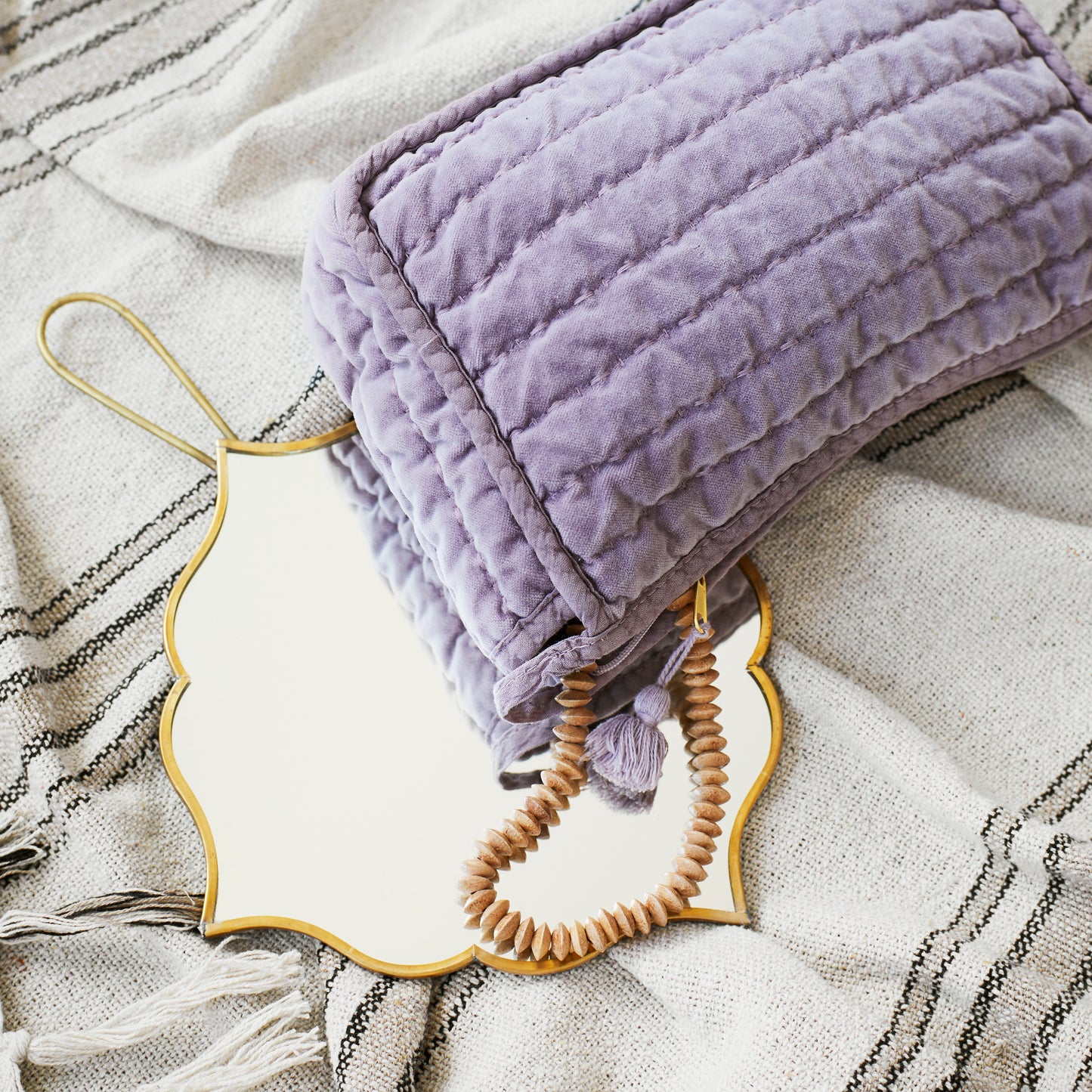 Spiegel - Handle Gold