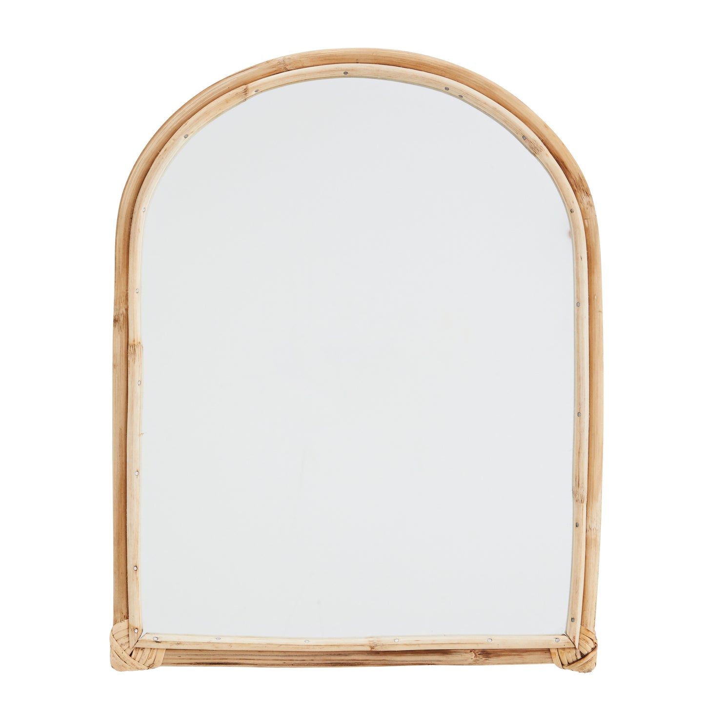 Spiegel - Oval Bambus