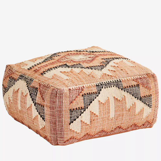 Pouf - Handgemacht aus Wolle