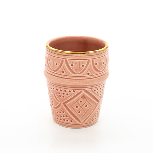 Keramik Becher - Rosa