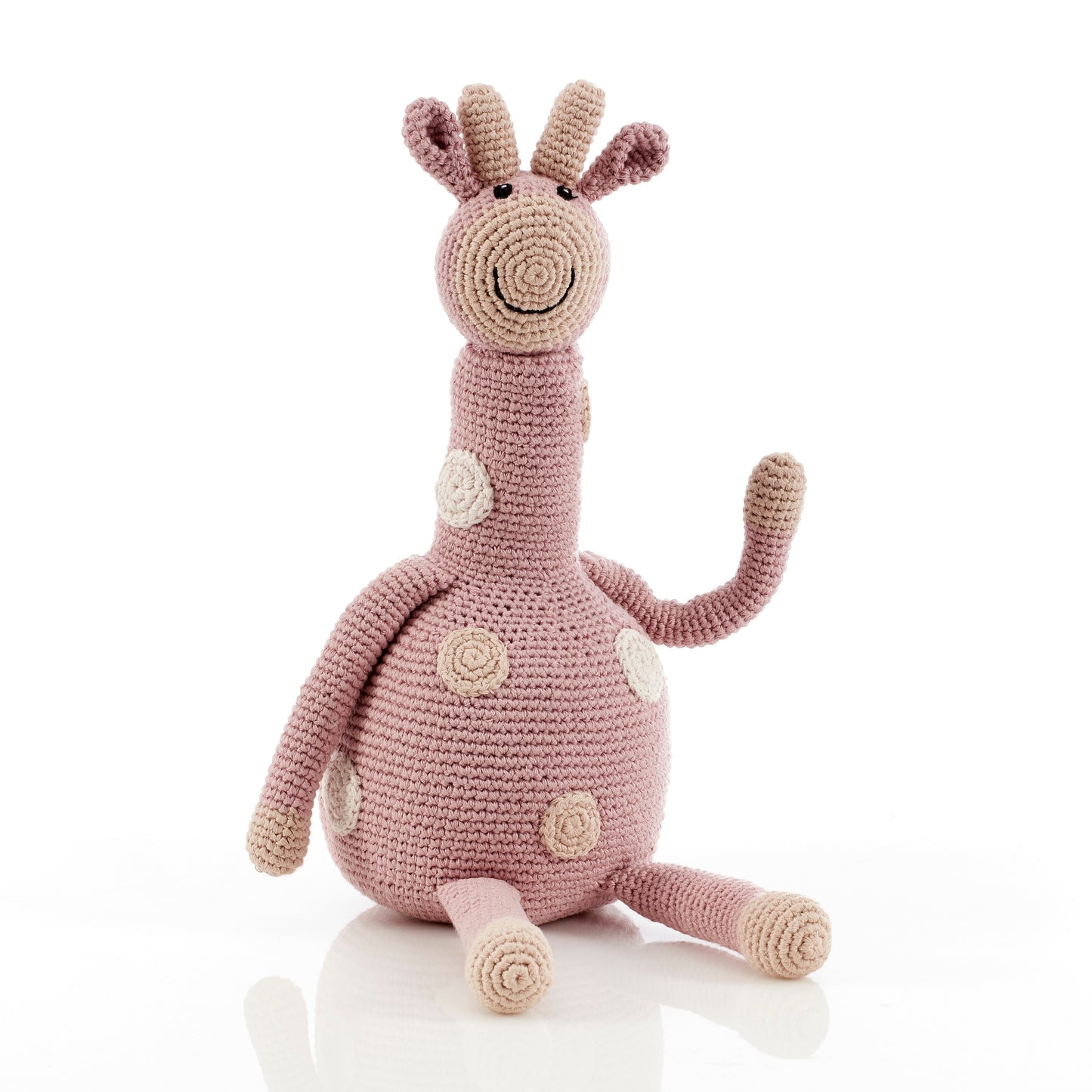 Kuscheltier - Giraffe Rosa