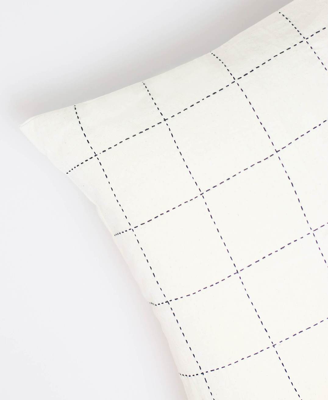 Kissenbezug "Grid-Stitch"