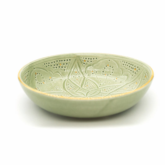 Keramikteller – Türkis tief